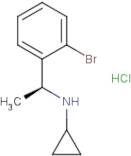 N-[(1S)-1-(2-Bromophenyl)ethyl]cyclopropanamine hydrochloride