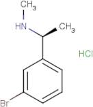 (1S)-1-(3-Bromophenyl)-N-methylethanamine hydrochloride