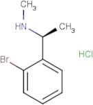 (1S)-1-(2-Bromophenyl)-N-methyl-ethanamine hydrochloride