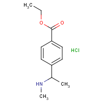 Ethyl 4-[1-(methylamino)ethyl]benzoate hydrochloride