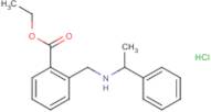 Ethyl 2-[(1-phenylethylamino)methyl]benzoate hydrochloride