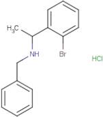 N-Benzyl-1-(2-bromophenyl)ethanamine hydrochloride