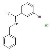 N-Benzyl-1-(3-bromophenyl)ethanamine hydrochloride