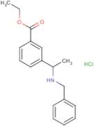 Ethyl 3-[1-(benzylamino)ethyl]benzoate hydrochloride