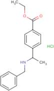 Ethyl 4-[1-(benzylamino)ethyl]benzoate hydrochloride