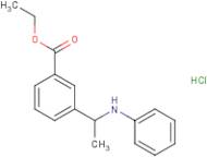 Ethyl 3-(1-anilinoethyl)benzoate hydrochloride