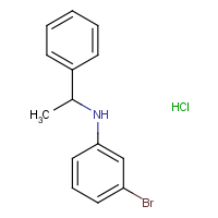 3-Bromo-N-(1-phenylethyl)aniline hydrochloride