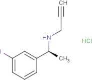 N-[(1S)-1-(3-Iodophenyl)ethyl]prop-2-yn-1-amine hydrochloride
