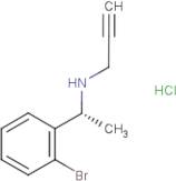 N-[(1R)-1-(2-Bromophenyl)ethyl]prop-2-yn-1-amine hydrochloride