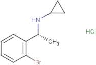 N-[(1R)-1-(2-Bromophenyl)ethyl]cyclopropanamine hydrochloride