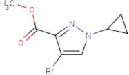 Methyl 4-bromo-1-cyclopropyl-1H-pyrazole-3-carboxylate