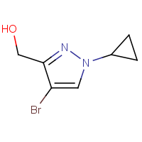 (4-Bromo-1-cyclopropyl-1H-pyrazol-3-yl)methanol