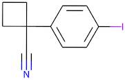 1-(4-Iodophenyl)cyclobutanecarbonitrile