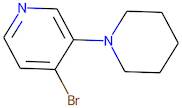 4-Bromo-3-(1-piperidyl)pyridine