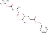 Benzyl (4R)-5-amino-4-[[(2S)-2-[(2-methylpropan-2-yl)oxycarbonylamino]propanoyl]amino]-5-oxopentanoa