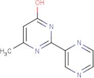 4-Hydroxy-6-methyl-2-(2-pyrazinyl)pyrimidine