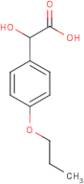 Hydroxy(4-propoxyphenyl)acetic acid