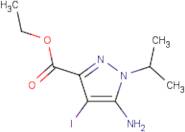 Ethyl 5-amino-4-iodo-1-isopropyl-pyrazole-3-carboxylate