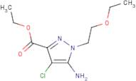 Ethyl 5-amino-4-chloro-1-(2-ethoxyethyl)pyrazole-3-carboxylate