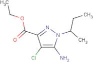 Ethyl 5-amino-4-chloro-1-sec-butyl-pyrazole-3-carboxylate