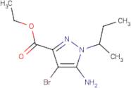 Ethyl 5-amino-4-bromo-1-sec-butyl-pyrazole-3-carboxylate