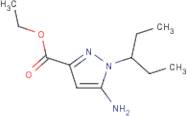 Ethyl 5-amino-1-(1-ethylpropyl)pyrazole-3-carboxylate