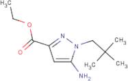 Ethyl 5-amino-1-(2,2-dimethylpropyl)pyrazole-3-carboxylate