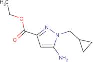 Ethyl 5-amino-1-(cyclopropylmethyl)pyrazole-3-carboxylate