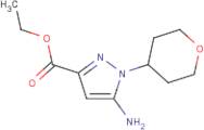 Ethyl 5-amino-1-tetrahydropyran-4-yl-pyrazole-3-carboxylate