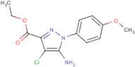 Ethyl 5-amino-4-chloro-1-(4-methoxyphenyl)pyrazole-3-carboxylate