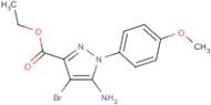 Ethyl 5-amino-4-bromo-1-(4-methoxyphenyl)pyrazole-3-carboxylate