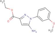 Ethyl 5-amino-1-(3-methoxyphenyl)pyrazole-3-carboxylate