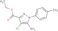 Ethyl 5-amino-4-chloro-1-(p-tolyl)pyrazole-3-carboxylate