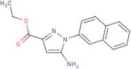 Ethyl 5-amino-1-(2-naphthyl)pyrazole-3-carboxylate