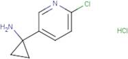 1-(6-Chloro-3-pyridyl)cyclopropanamine hydrochloride