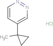 4-(1-Methylcyclopropyl)pyridazine hydrochloride