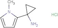 1-(1-Methylpyrrol-2-yl)cyclopropanamine hydrochloride