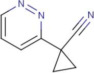 1-Pyridazin-3-ylcyclopropanecarbonitrile