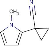 1-(1-Methylpyrrol-2-yl)cyclopropanecarbonitrile