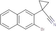 1-(3-Bromonaphthalen-2-yl)cyclopropane-1-carbonitrile