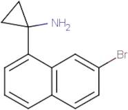 1-(7-Bromonaphthalen-1-yl)cyclopropan-1-amine