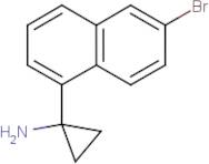 1-(6-Bromonaphthalen-1-yl)cyclopropan-1-amine