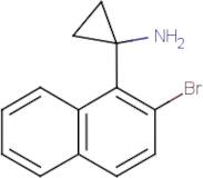 1-(2-Bromonaphthalen-1-yl)cyclopropan-1-amine