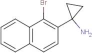 1-(1-Bromonaphthalen-2-yl)cyclopropan-1-amine