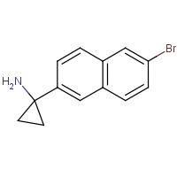 1-(6-Bromonaphthalen-2-yl)cyclopropan-1-amine