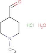 1-Methylpiperidine-4-carbaldehyde hydrochloride hydrate