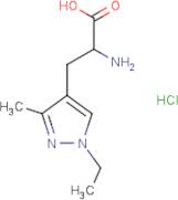 3-(1-Ethyl-3-methyl-1H-pyrazol-4-yl)alanine hydrochloride