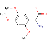 2-Amino-2-(2,4,5-trimethoxyphenyl)acetic acid