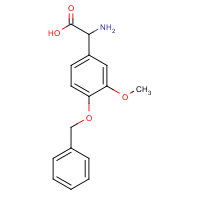 2-Amino-2-(4-benzyloxy-3-methoxy-phenyl)acetic acid