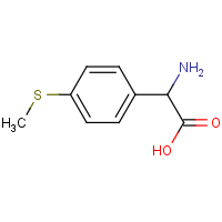 2-Amino-2-(4-methylsulfanylphenyl)acetic acid